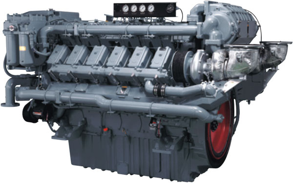 Động cơ thủy Yanmar 12AYM-WST 1200, 1400HP (cho tàu cá vỏ thép)